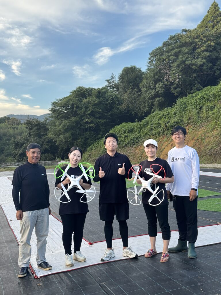 JMAドローンスクール佐賀会場の様子